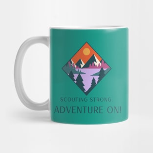 Scouting strong, Adventure on Mug